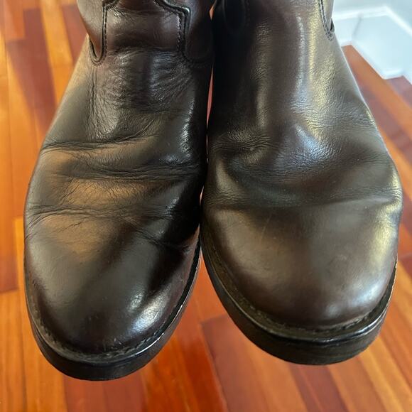 Durango Leather Boots Dark Brown Men’s 10D Western Cowboy Rodeo Horse Outdoor main image 15